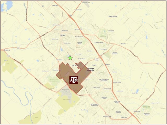 Bryan/CS Map